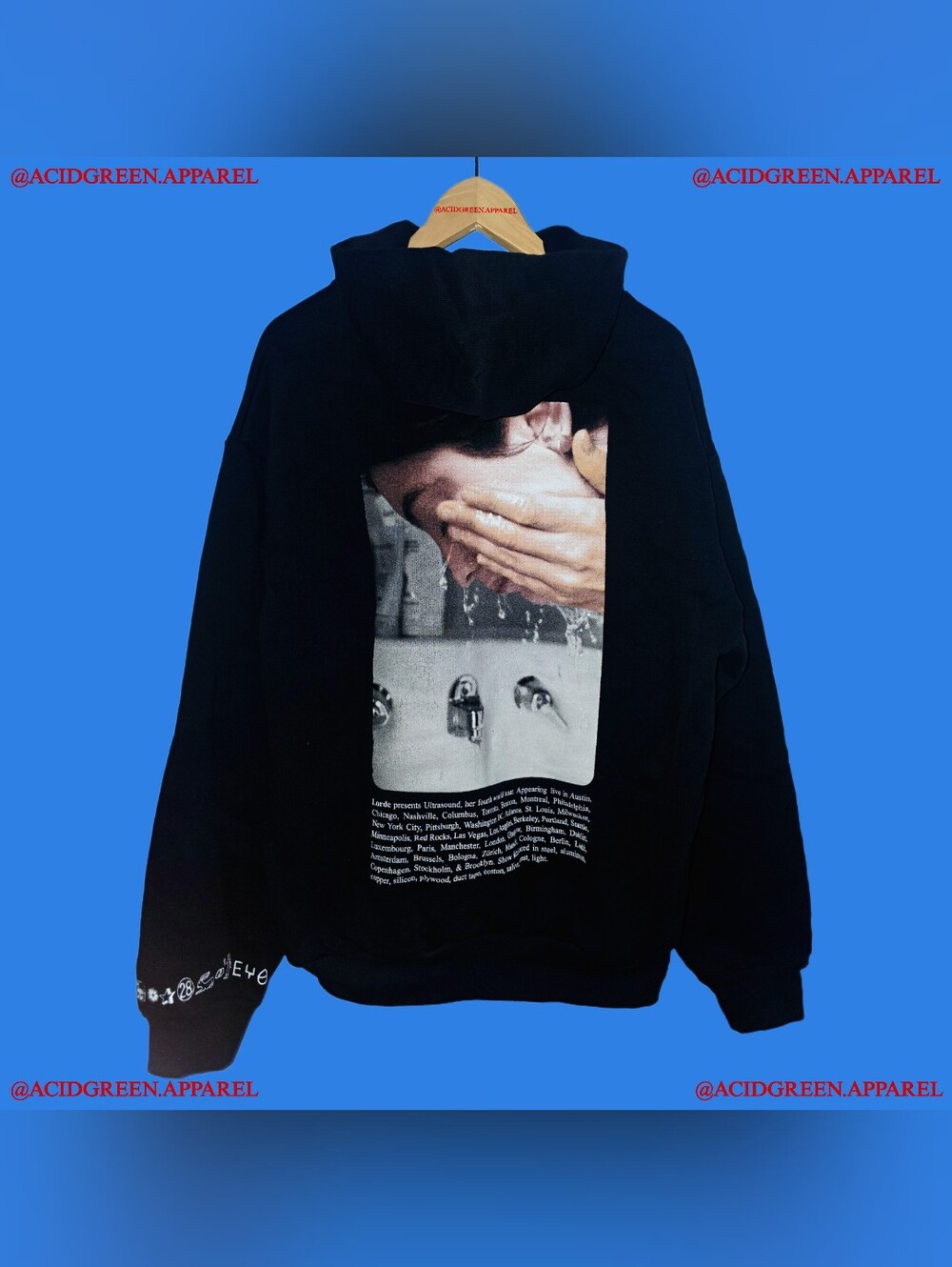 LORDE ULTRASOUND KIA FORUM 2026 HOODIE SOLD OUT BRAND NEW Size LARGE RARE